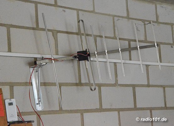 Funkthermometer Reichweite vergrössern: 7-Element-Yagi-Uda-Richtantenne für das 70cm-Band