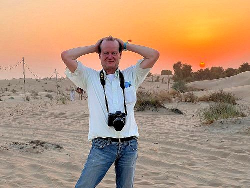 Dubai: in der Wste an der Grenze zum Oman