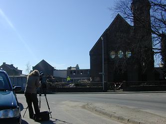 Garzweiler 2, Alt-Otzenrath: Abriss der Kirche