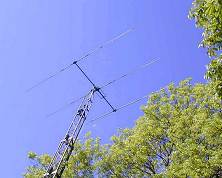 Die Antenne fr das 10/11m-Band - Click to enlarge - anklicken zum Vergern, mit ALT+F4 wieder schliessen