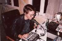 Charlie Cooper de HENRI-RADIO sur RADIO 101 en vive dune boom en fevrier 91